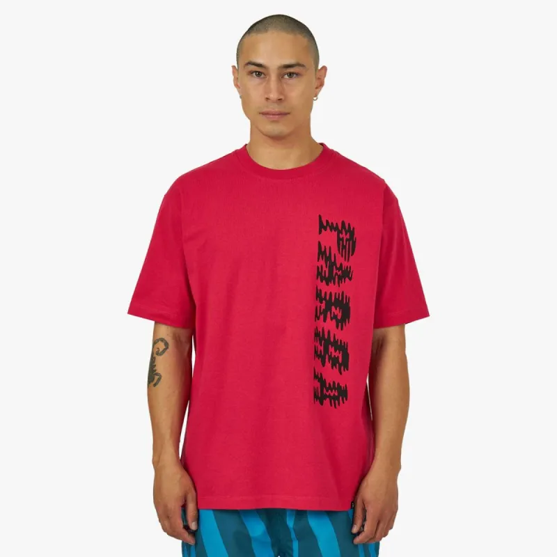 By Parra wave block tremors t-shirt / Purple Pink made by Livestock