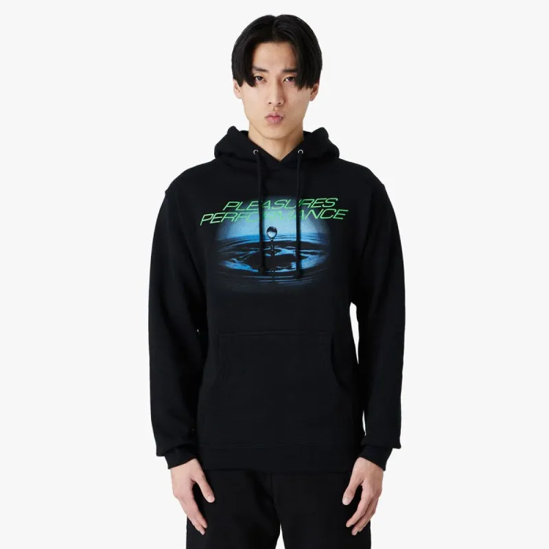 Pleasures Performance Pullover Hoodie / Black sold by Livestock