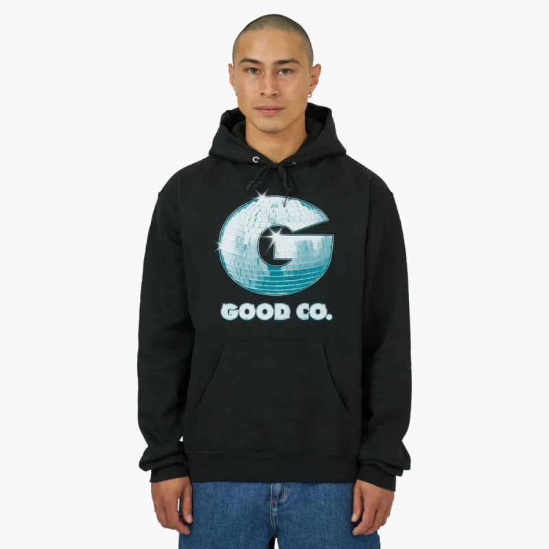The Good Company World Party Pullover Hoodie / Black made by Livestock