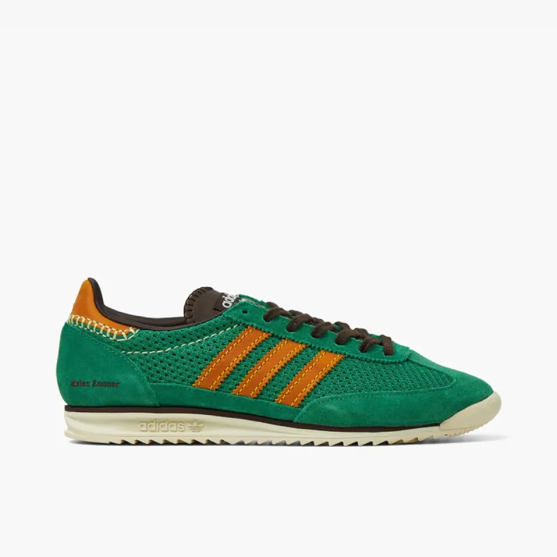 adidas Originals x Wales Bonner SL72 Knit Team Green / Collegiate Gold - Dark Brown sold by Livestock