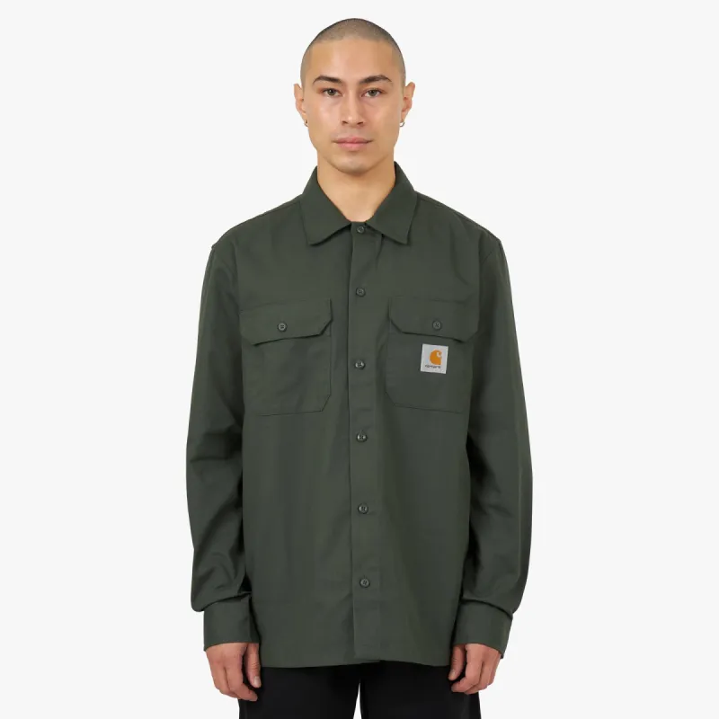 Carhartt WIP Master Shirt / Boxwood sold by Livestock