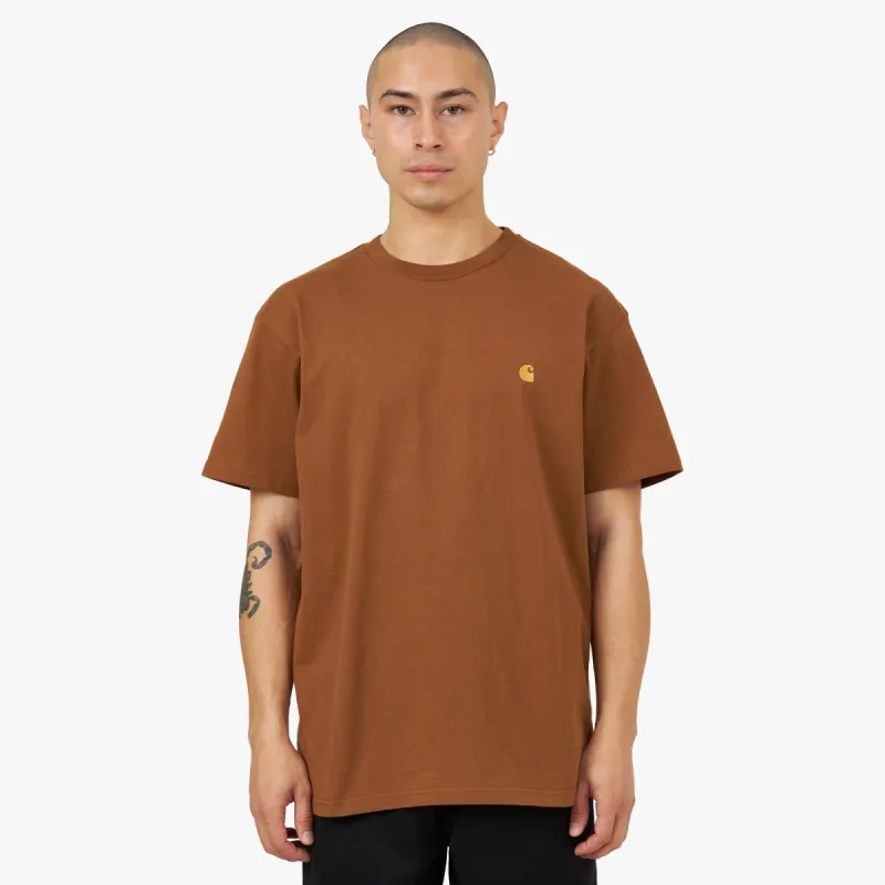 Carhartt WIP Chase T-shirt / Hamilton Brown sold by Livestock