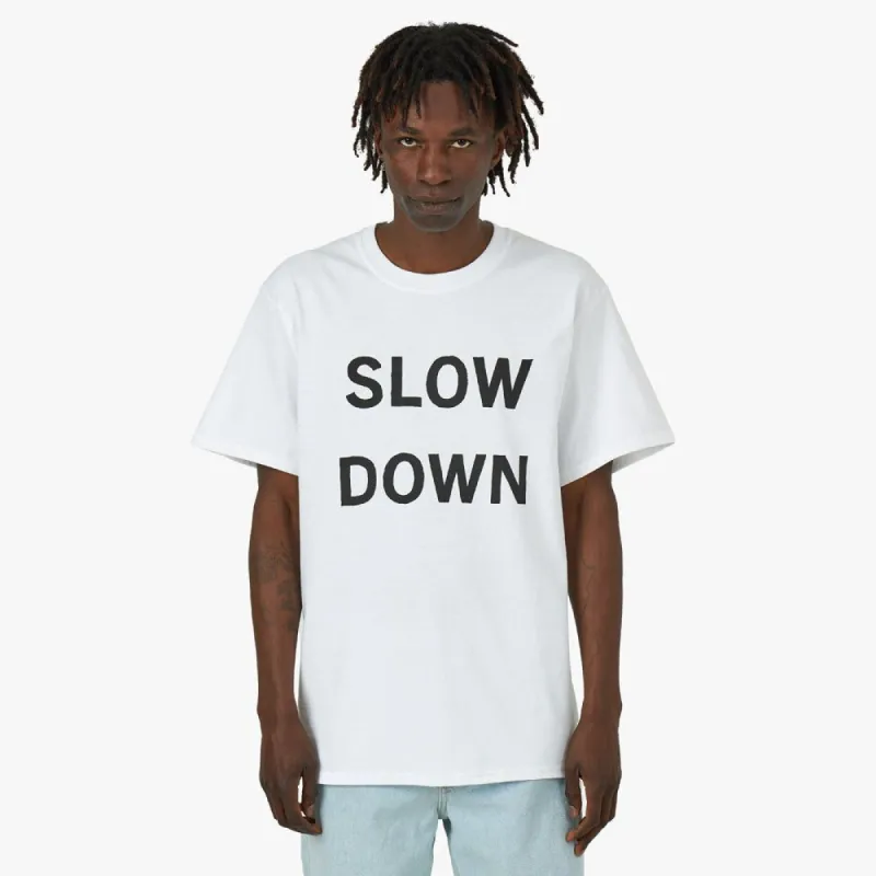 Cowgirl Slow Down T-shirt / White sold by Livestock