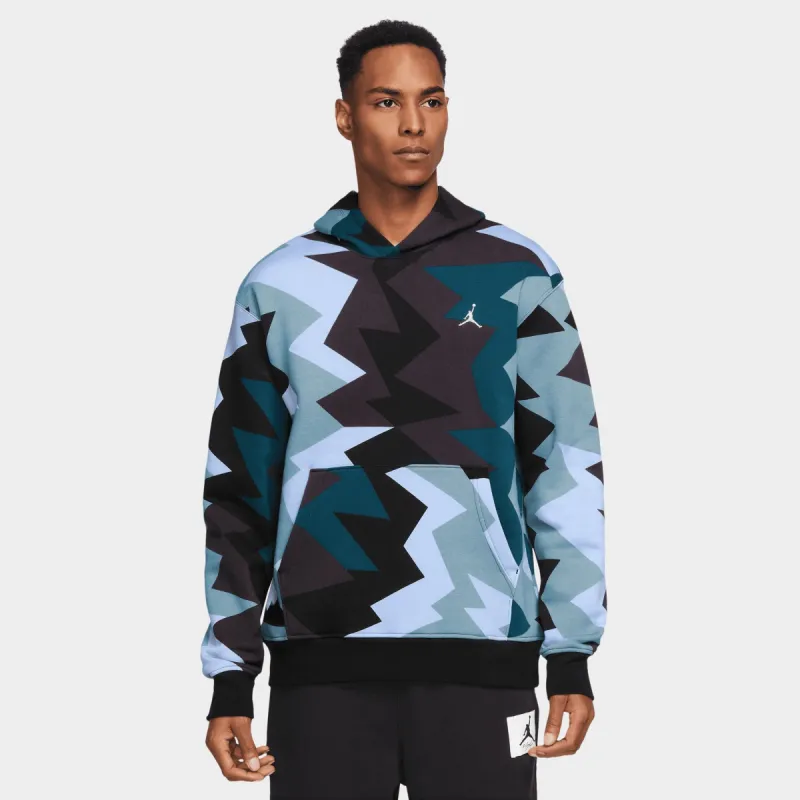 Jordan Flight MVP Fleece Pullover Hoodie Royal Tint / Black - Sail made by Jordan