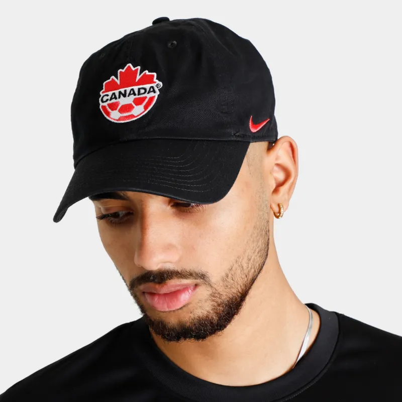 Nike Team Canada H86 Adjustable Cap / Black sold by JD Sports