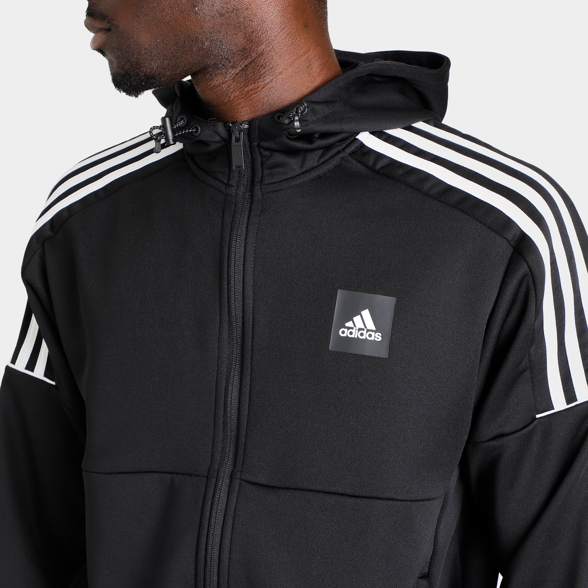 adidas Originals Sportswear Full Zip Hoodie / Black sold by JD Sports product image thumbnail 4