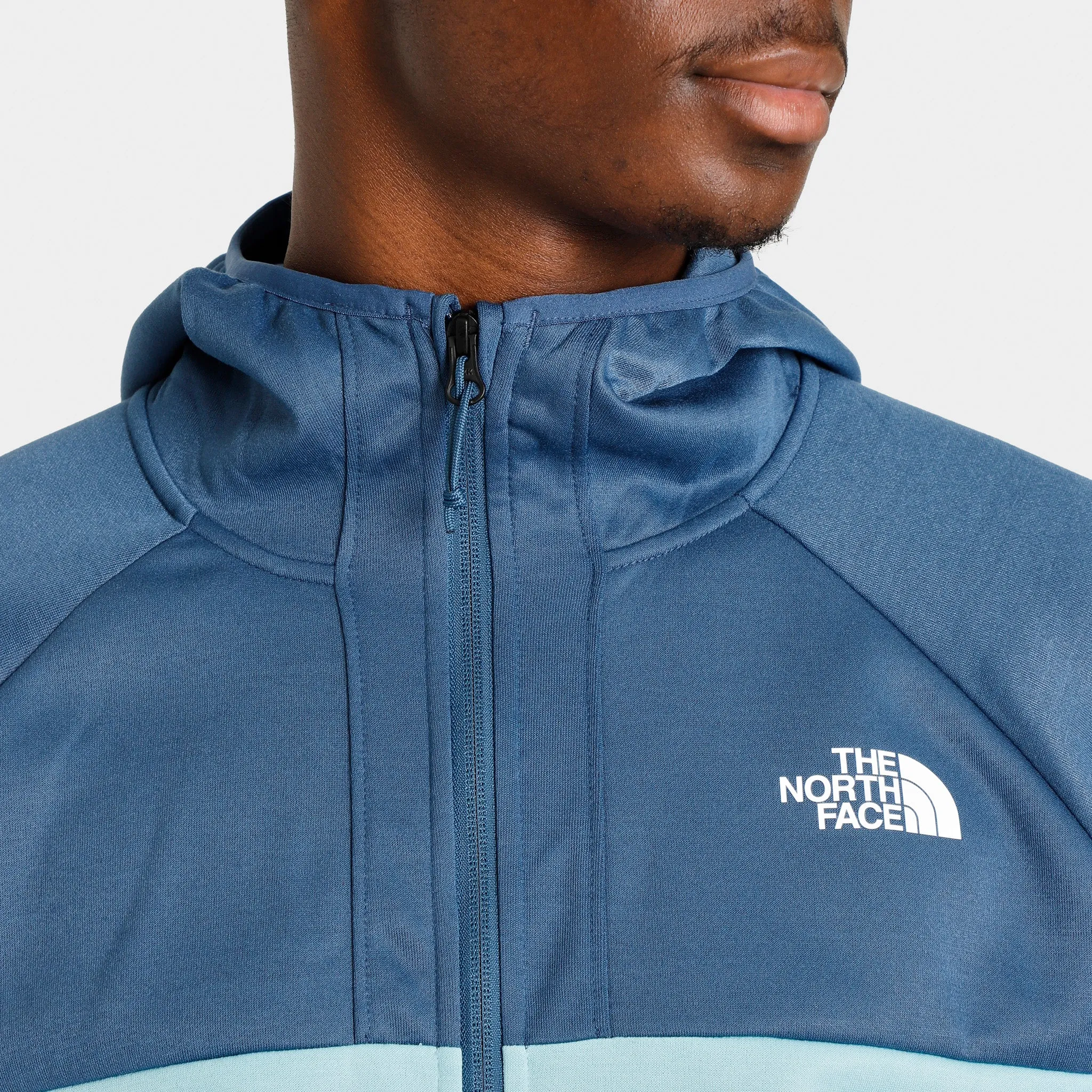 The North Face Kaveh Fullzip Hoodie Reef Waters / Shady Blue sold by JD Sports product image thumbnail 4