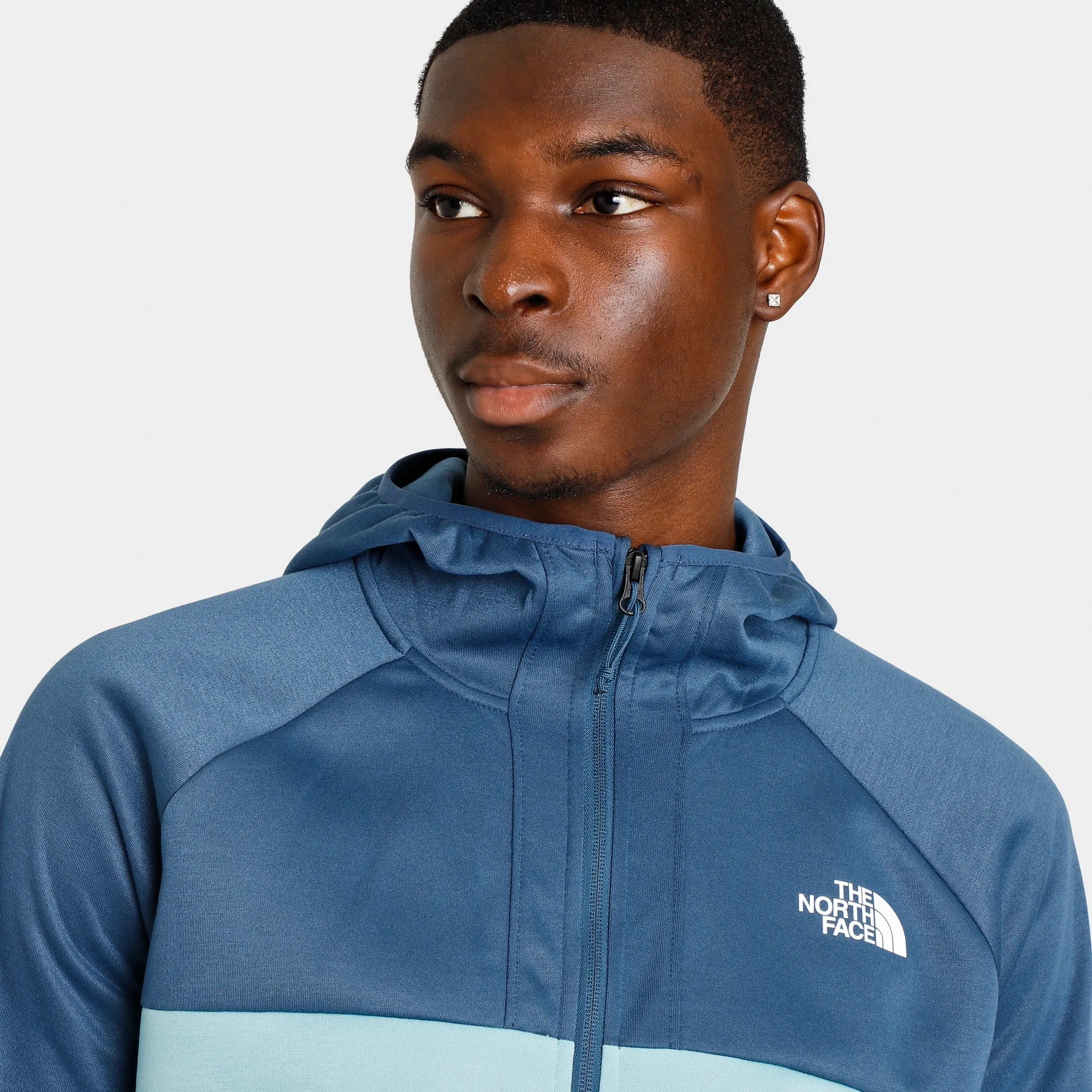 The North Face Kaveh Fullzip Hoodie Reef Waters / Shady Blue sold by JD Sports product image thumbnail 3