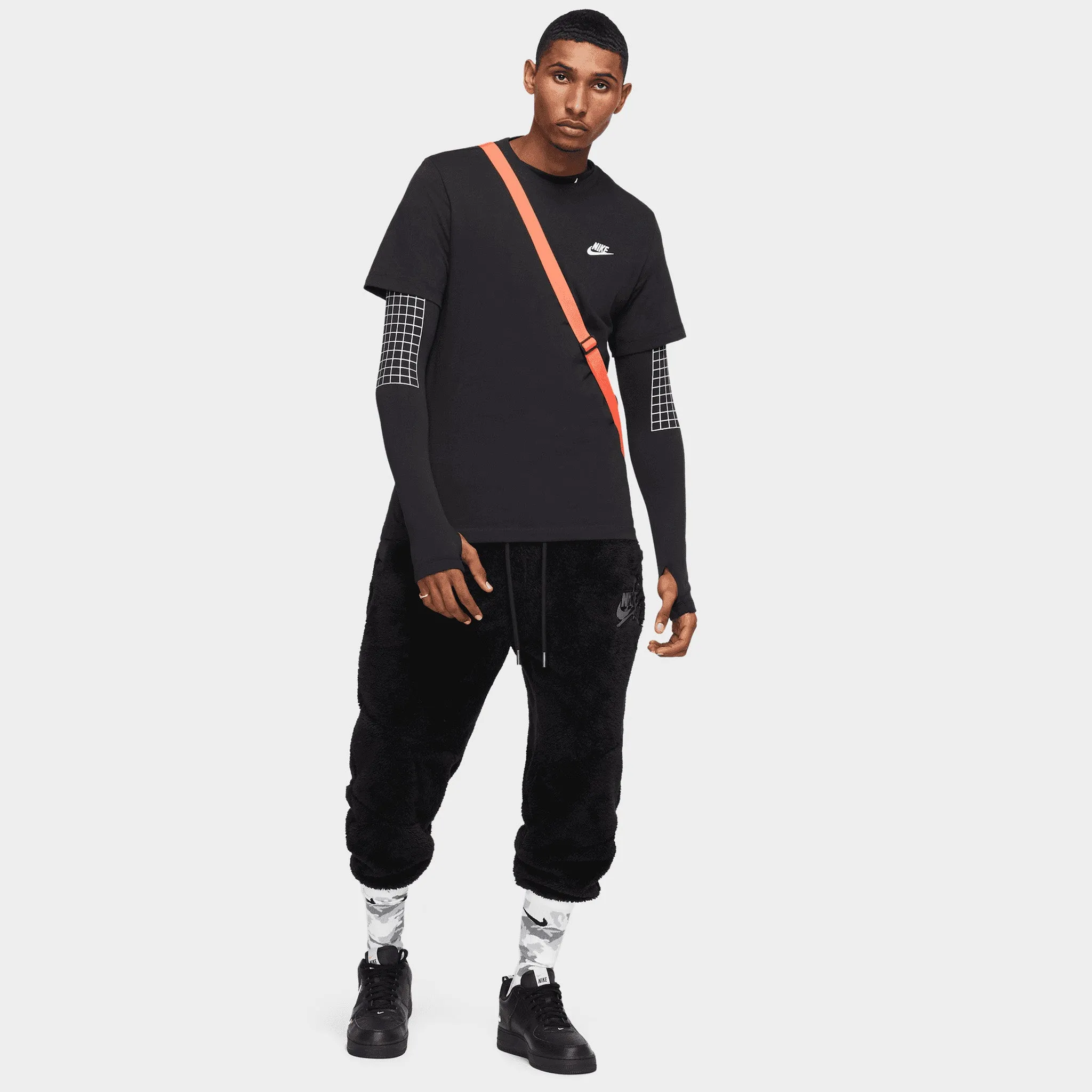 Nike Sportswear Club T-shirt Black / White sold by JD Sports product image thumbnail 4