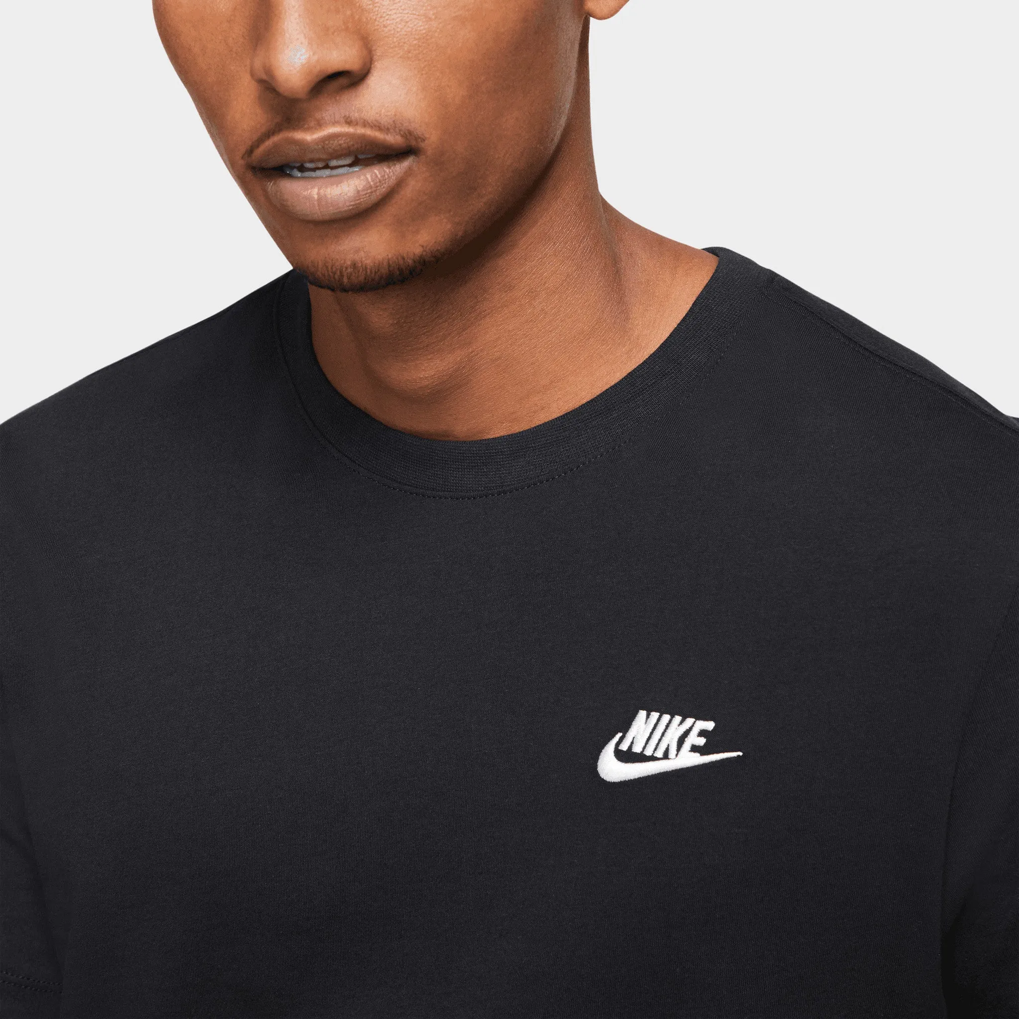 Nike Sportswear Club T-shirt Black / White sold by JD Sports product image thumbnail 3