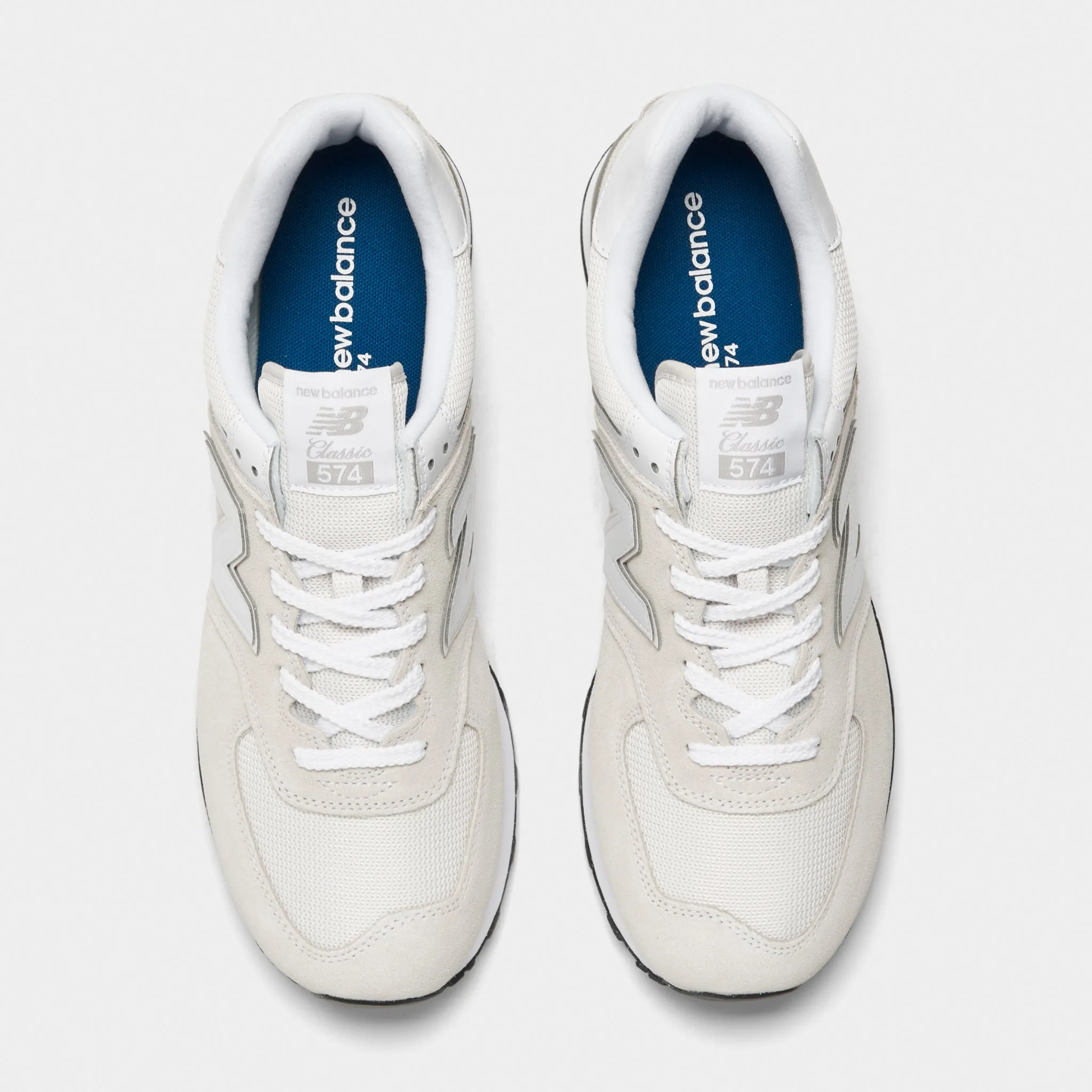 New Balance ML574EVW Nimbus Cloud / White sold by JD Sports product image thumbnail 5