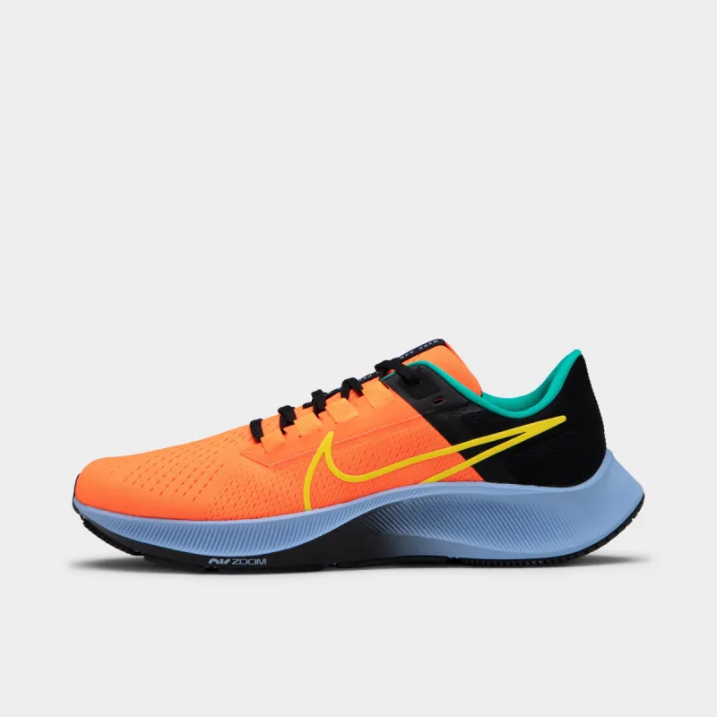 Nike Air Zoom Pegasus 38 Hyper Crimson / Black - Aluminum sold by JD Sports