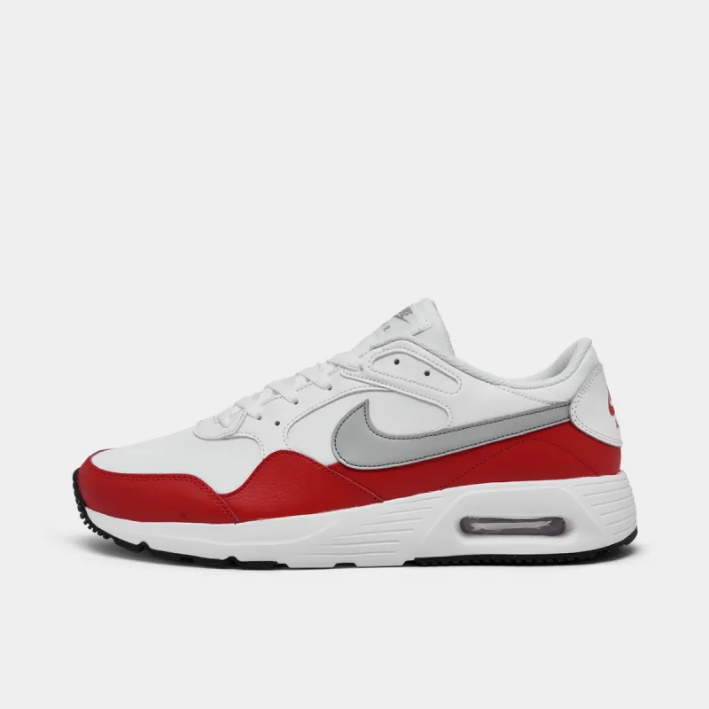 Nike Air Max SC White / Wolf Grey - University Red sold by JD Sports