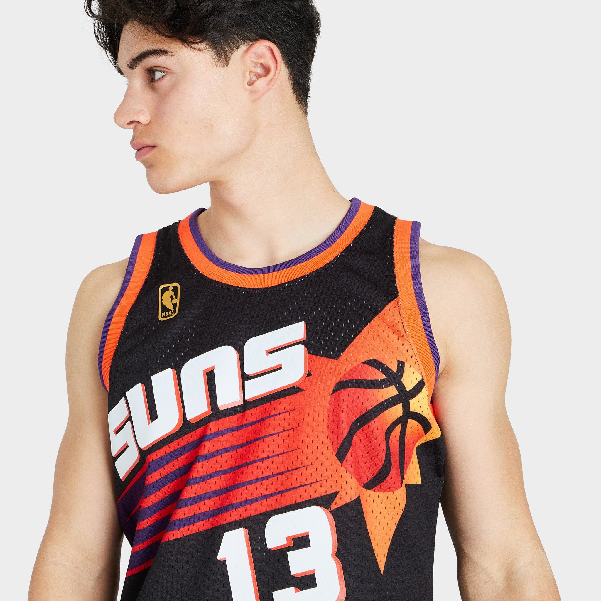 Mitchell & Ness Phoenix Suns Steve Nash Swingman Jersey / Black sold by JD Sports product image thumbnail 4