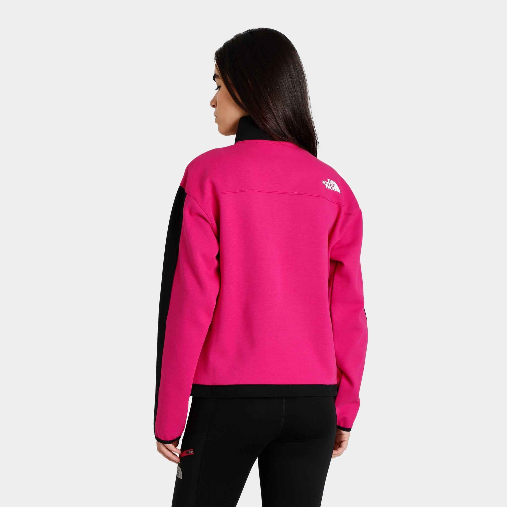 The North Face Women's TNF™ Tech Quarter Zip Black / Fuchsia Pink sold by JD Sports product image thumbnail 4