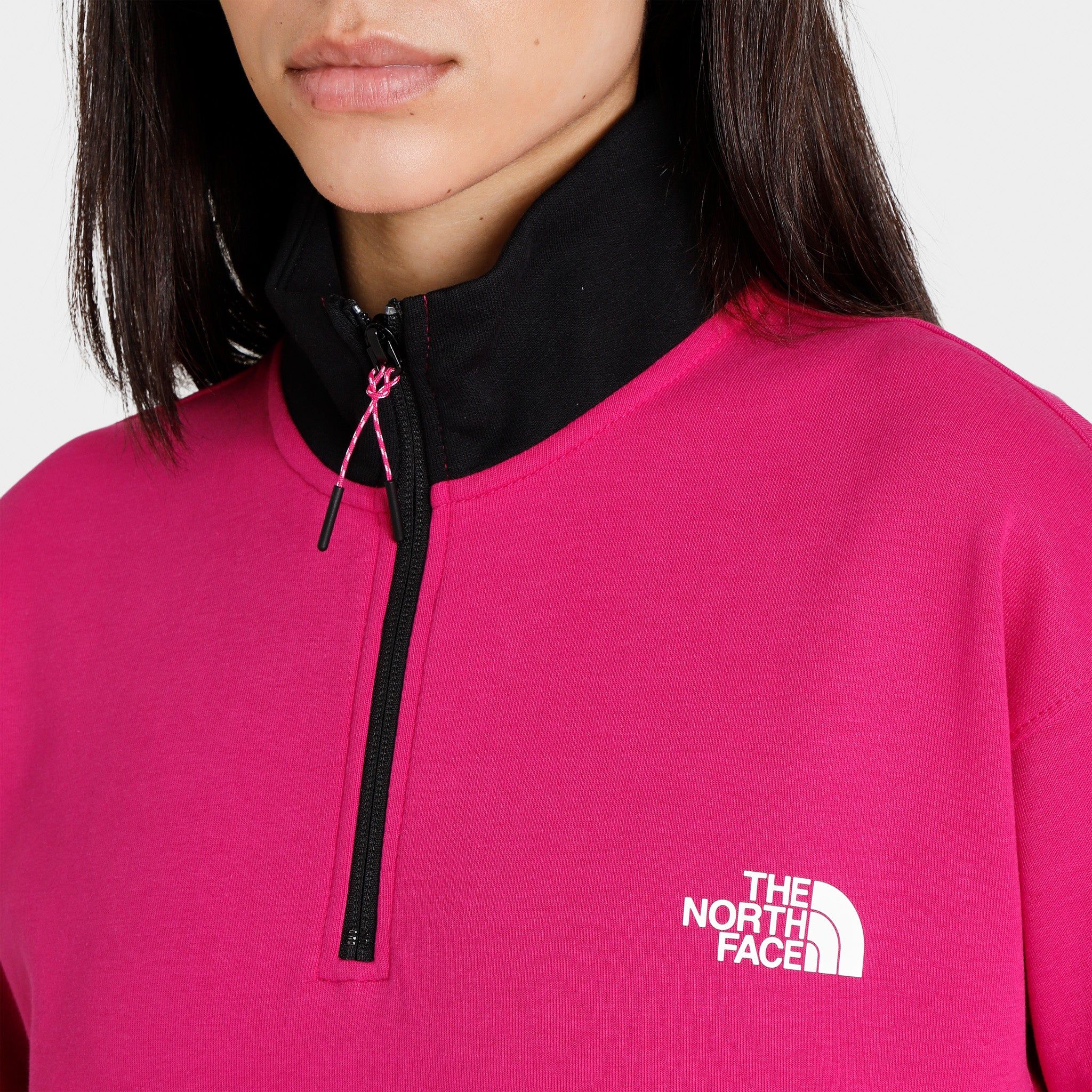 The North Face Women's TNF™ Tech Quarter Zip Black / Fuchsia Pink sold by JD Sports product image thumbnail 5