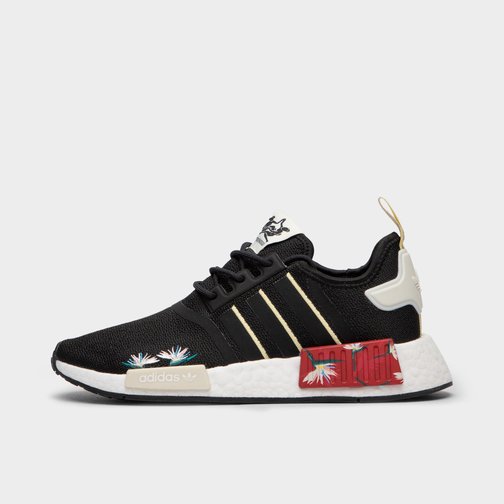 adidas Originals Women's NMD R1 TM Core Black / Almost Yellow - Power Red sold by JD Sports