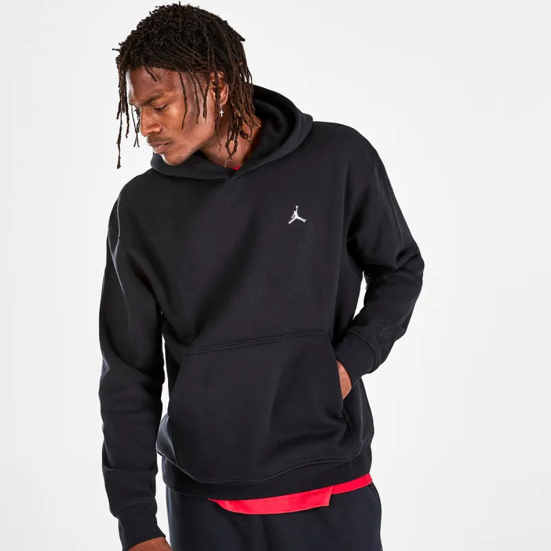 Jordan Essentials Fleece Pullover Hoodie / Black sold by JD Sports