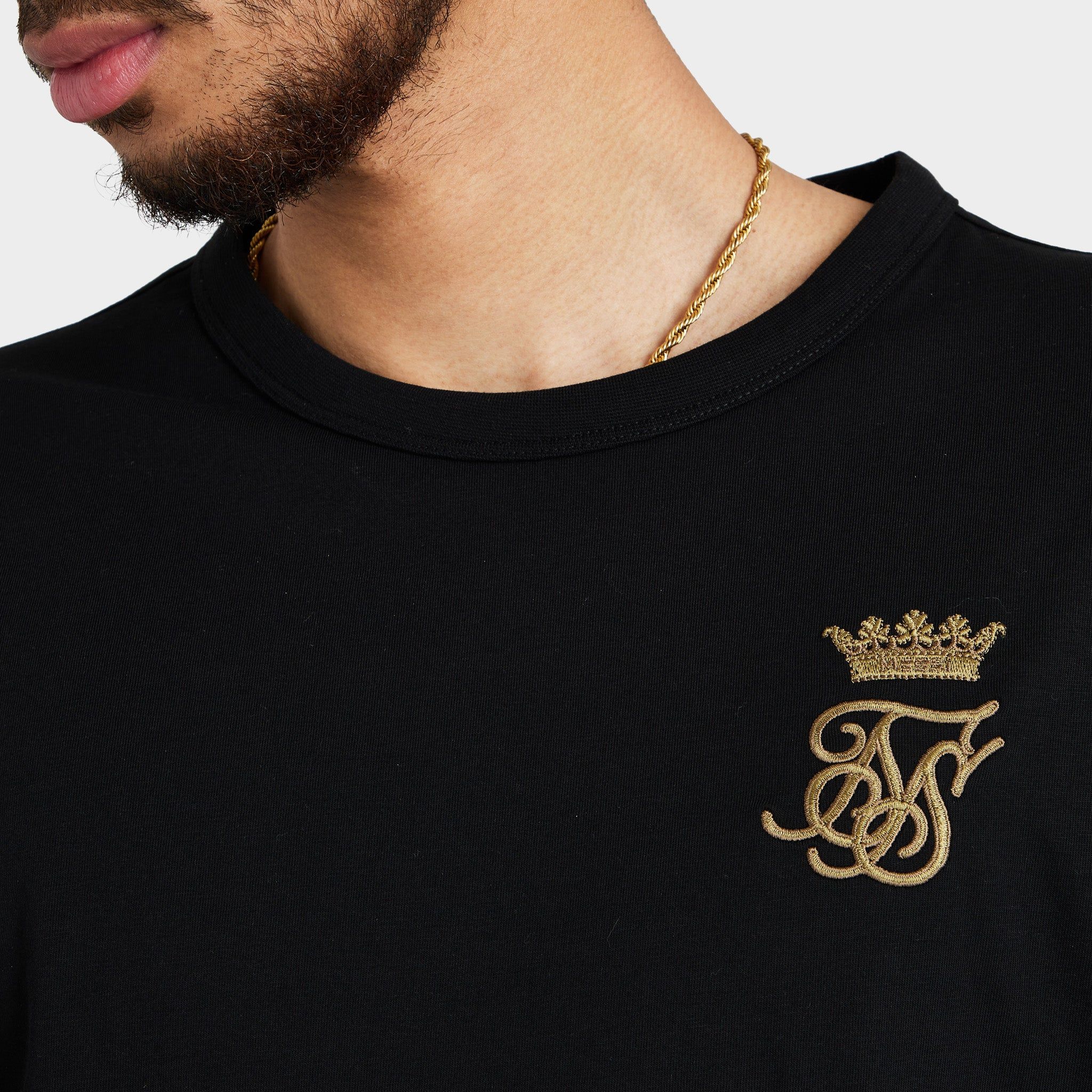 SikSilk x Messi Gym T-shirt / Black sold by JD Sports product image thumbnail 4