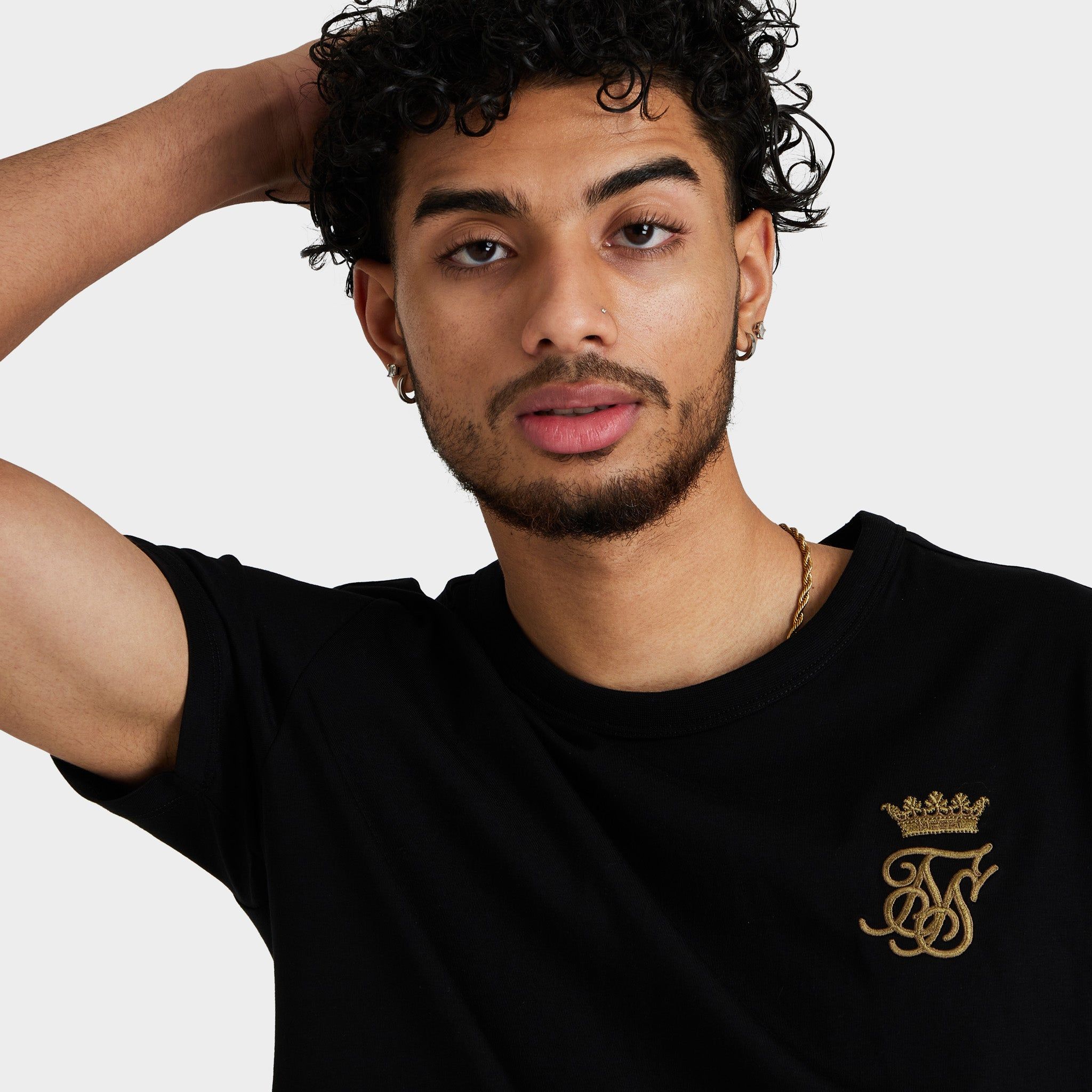 SikSilk x Messi Gym T-shirt / Black sold by JD Sports product image thumbnail 3