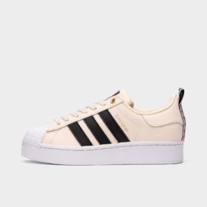 adidas Originals Women's Superstar Bold Wonder White / Core Black - Victory Crimson sold by JD Sports