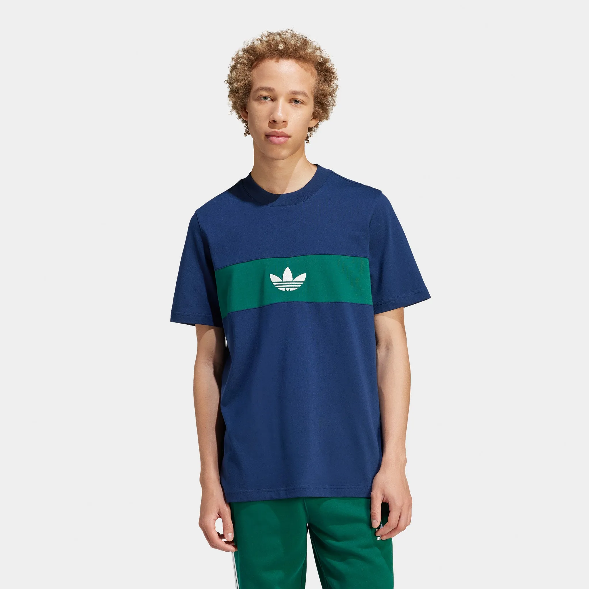 adidas Originals NY Cut Line T-shirt / Night Indigo sold by JD Sports