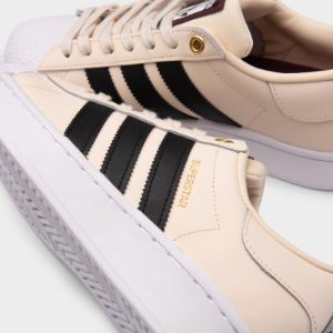 adidas Originals Women's Superstar Bold Wonder White / Core Black - Victory Crimson sold by JD Sports