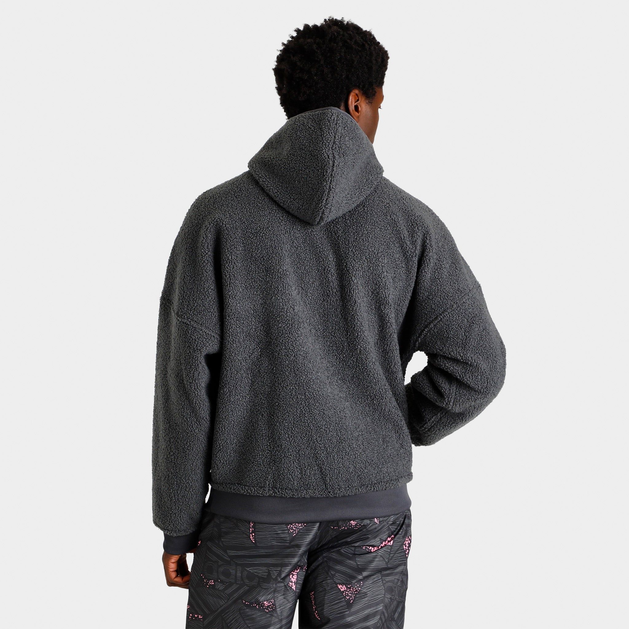 adidas Sportswear Polar Fleece Full Zip Sweatshirt / Carbon sold by JD Sports product image thumbnail 2