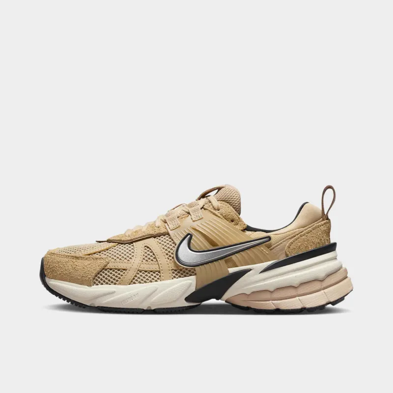 Nike Women's V2K Run Sesame / Chrome - LT Orewood Brown sold by JD Sports