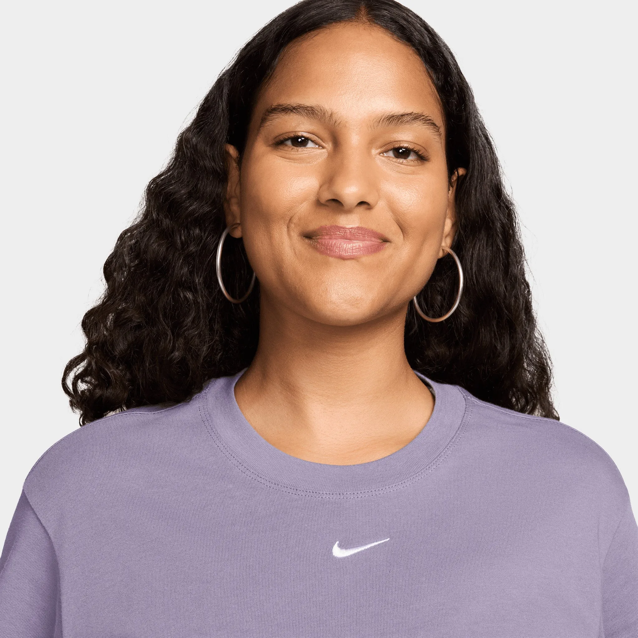 Nike Sportswear Women's Essentials Boxy T-shirt Daybreak / White sold by JD Sports product image thumbnail 3