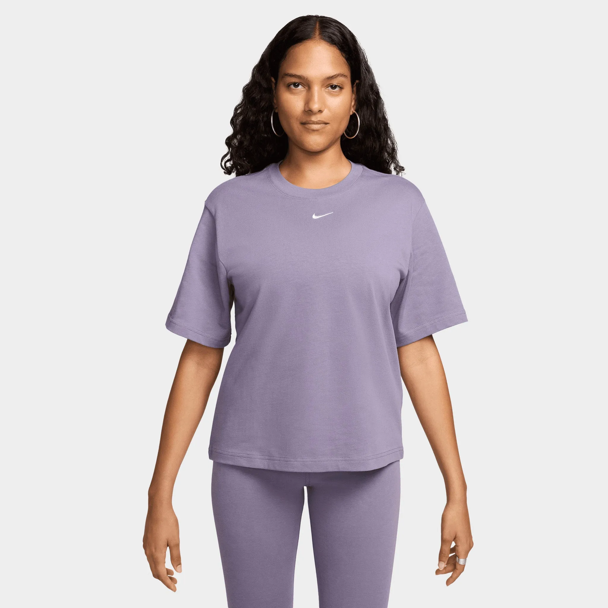 Nike Sportswear Women's Essentials Boxy T-shirt Daybreak / White sold by JD Sports