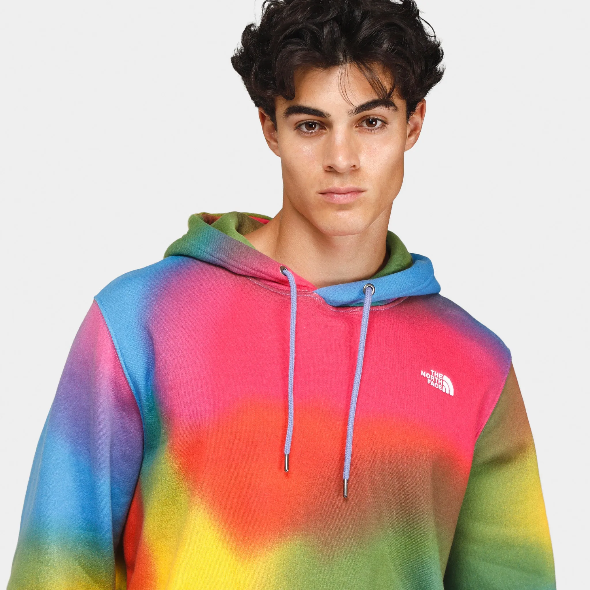 The North Face Allover Print Pullover Hoodie / Super Sonic Blue Gradient Print sold by JD Sports product image thumbnail 3
