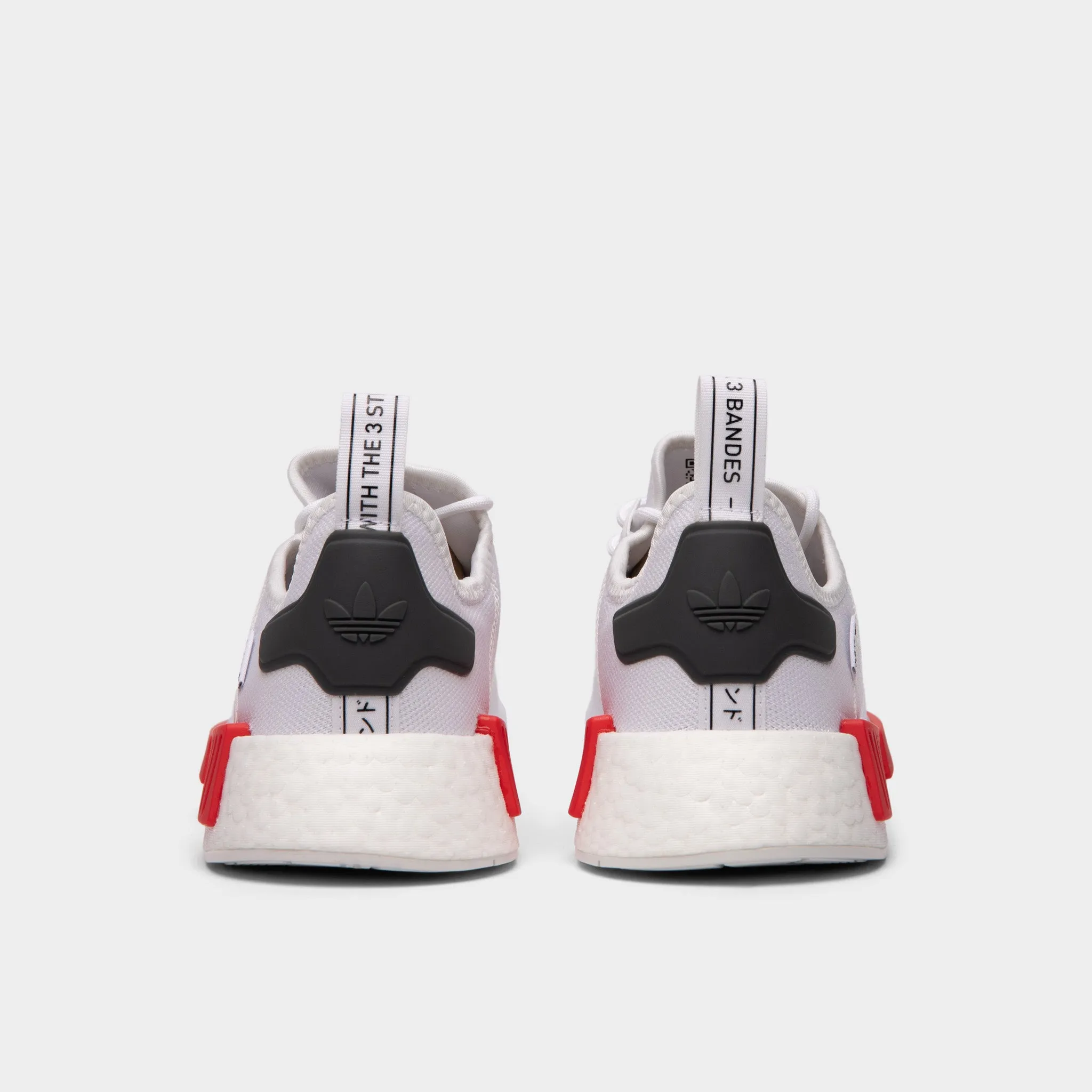 adidas NMD R1 Ftwr White / Ftwr White - Vivid Red sold by JD Sports product image thumbnail 4
