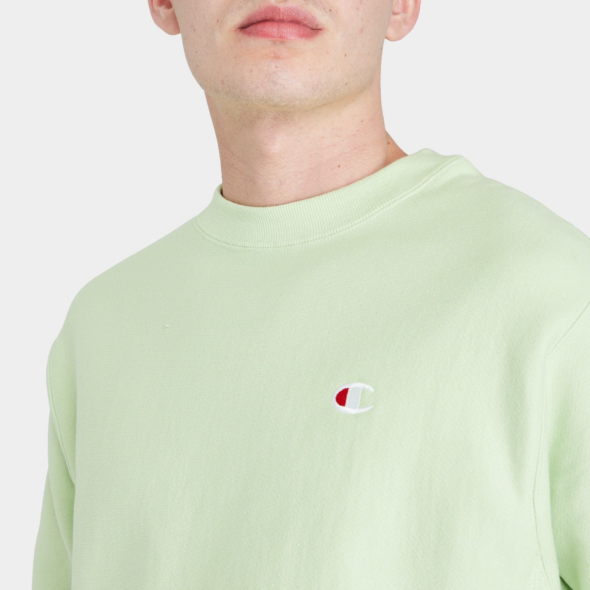 Champion Reverse Weave Crewneck / Mint To Be Green sold by JD Sports product image thumbnail 4