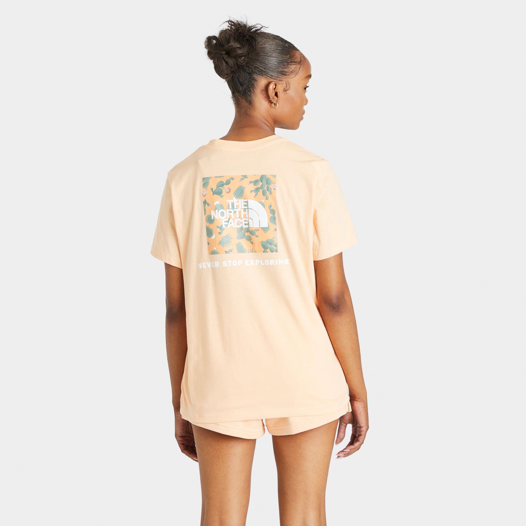 The North Face Women's Box NSE T-shirt / Apricot Ice sold by JD Sports product image thumbnail 2