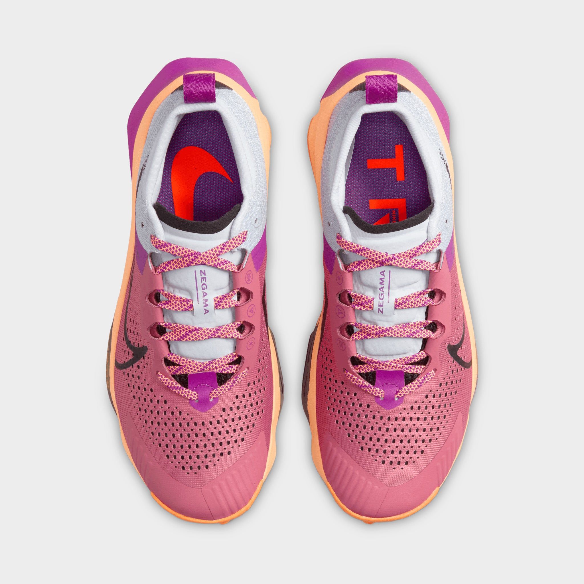 Nike Women's Zegama Desert Berry / Black - Vivid Purple sold by JD Sports product image thumbnail 6