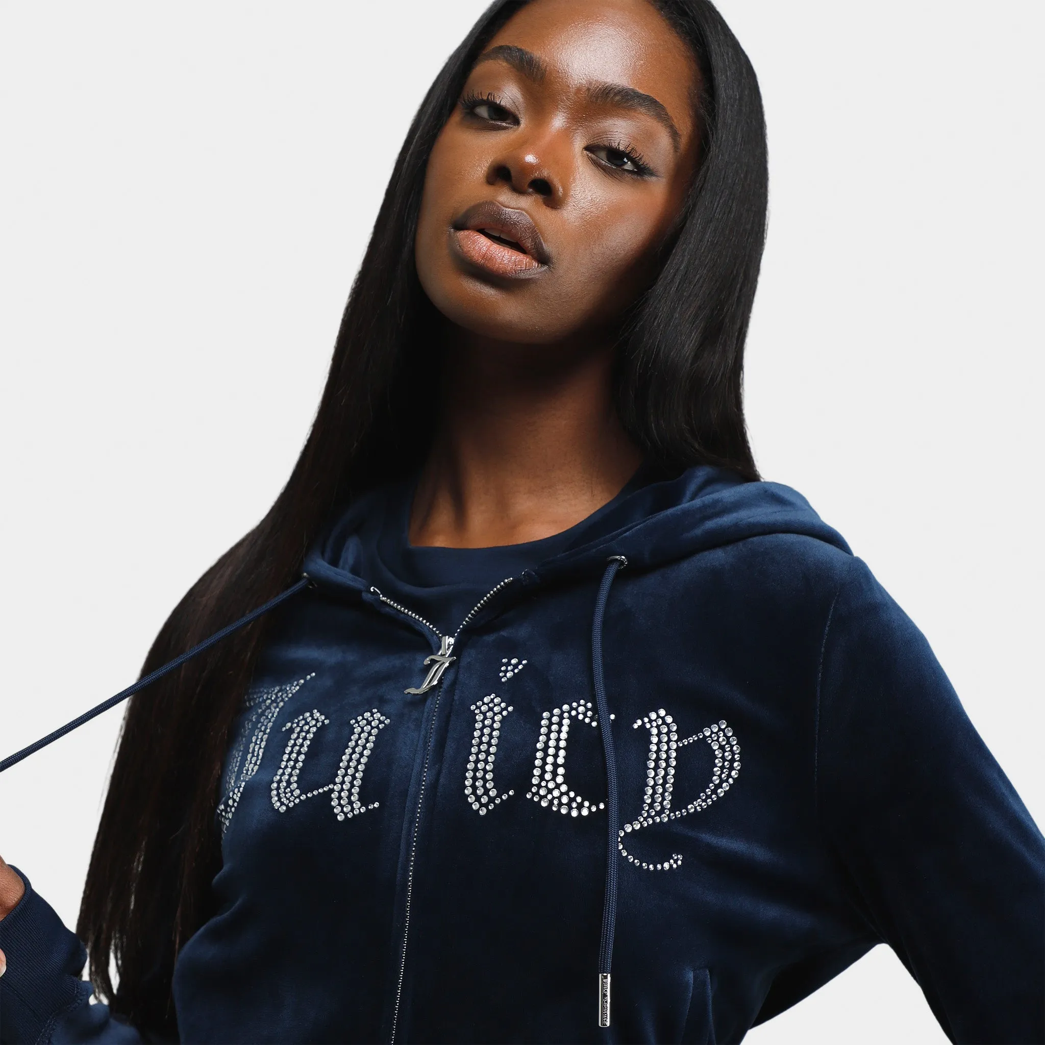 Juicy Couture Women's Classic Hoodie / Regal Blue sold by JD Sports product image thumbnail 3