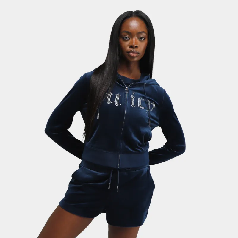 Juicy Couture Women's Classic Hoodie / Regal Blue sold by JD Sports