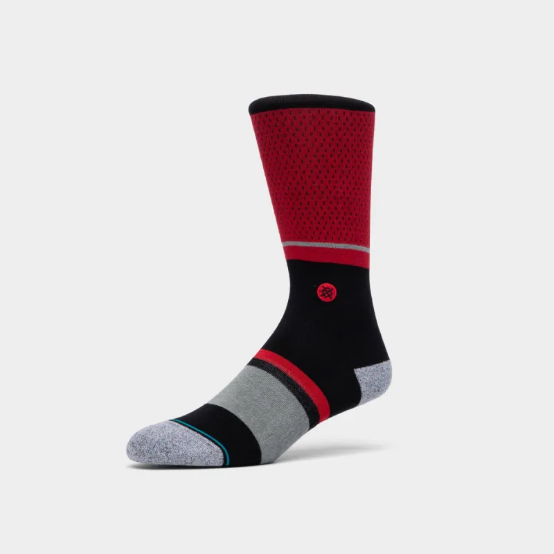 Stance Toronto Raptors Shortcut 2 Crew Socks / Red sold by JD Sports