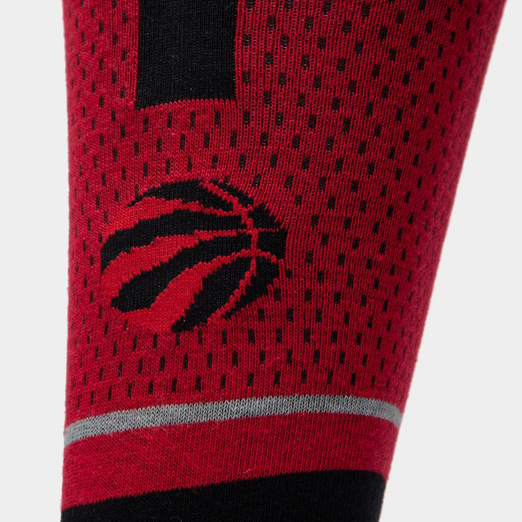 Stance Toronto Raptors Shortcut 2 Crew Socks / Red sold by JD Sports product image thumbnail 4