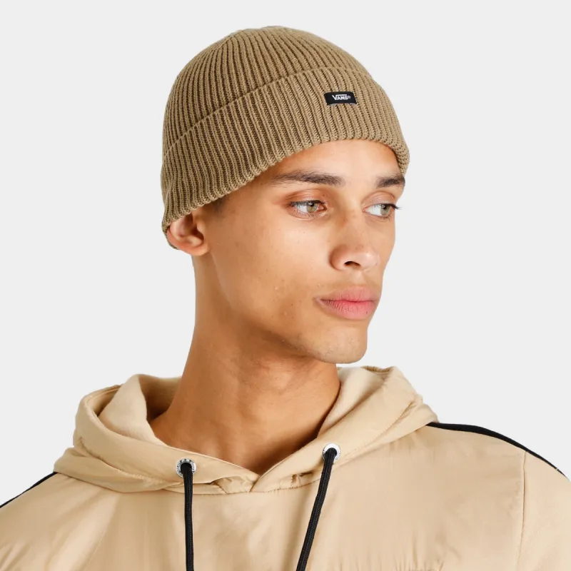 Vans Post Shallow Cuff Beanie / Dirt sold by JD Sports