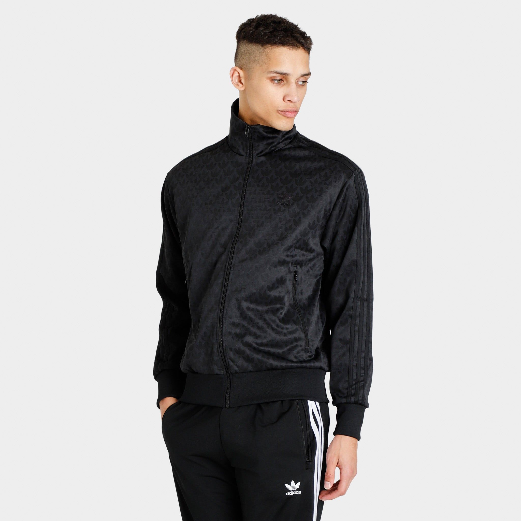 adidas Originals Monogram Track Top / Black sold by JD Sports