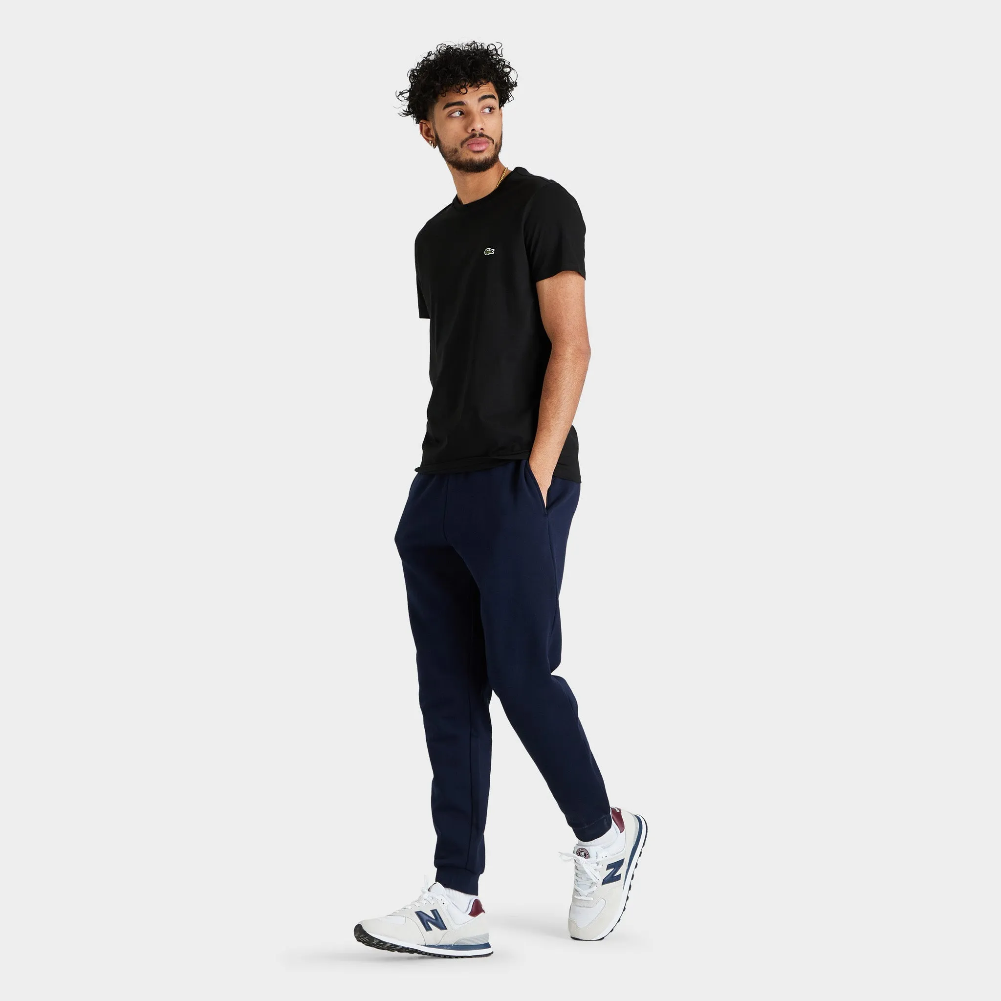 Lacoste Pima Cotton T-shirt / Black sold by JD Sports product image thumbnail 5