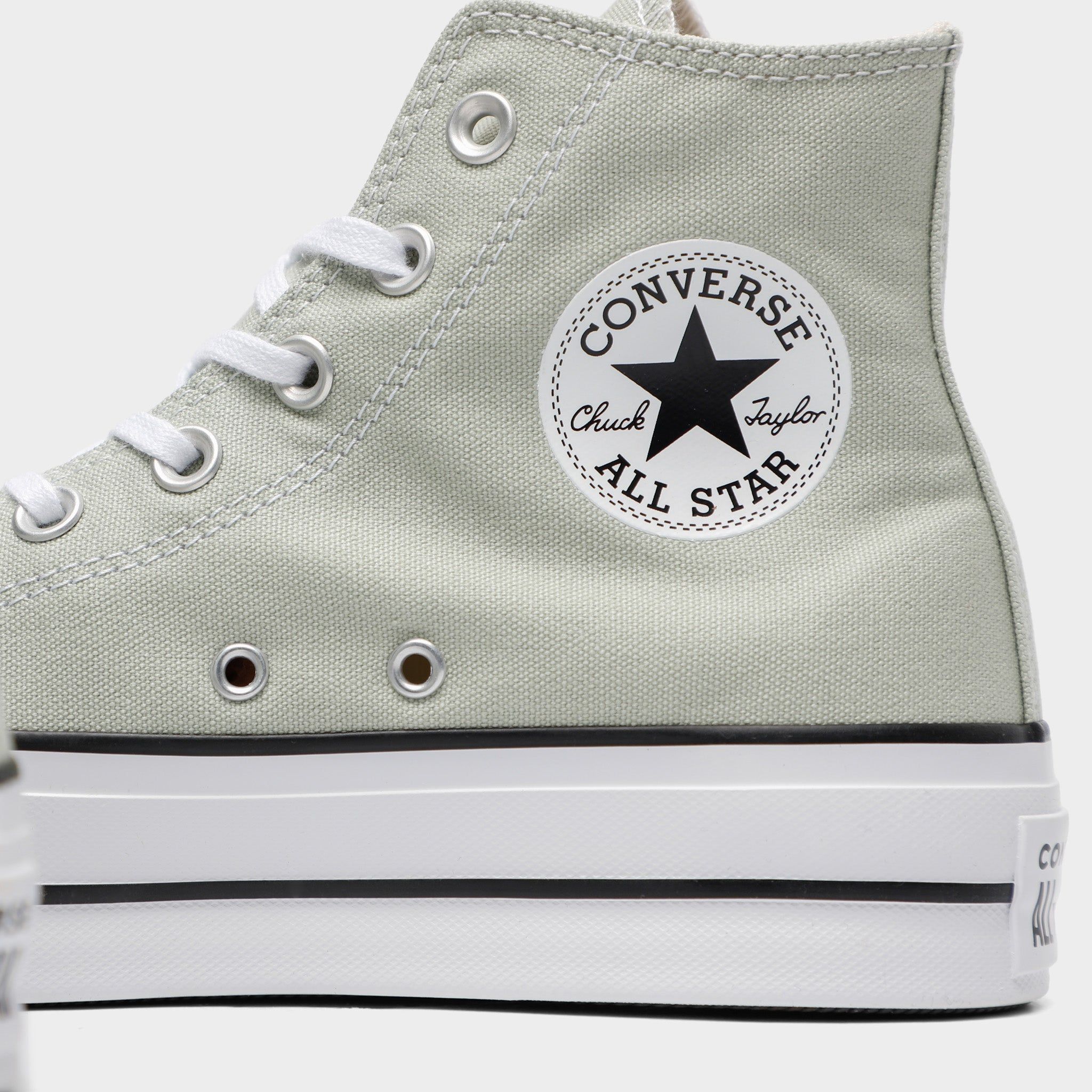 Converse Chuck Taylor All Star Platform Hi Summit Sage / White - Black sold by JD Sports product image thumbnail 3