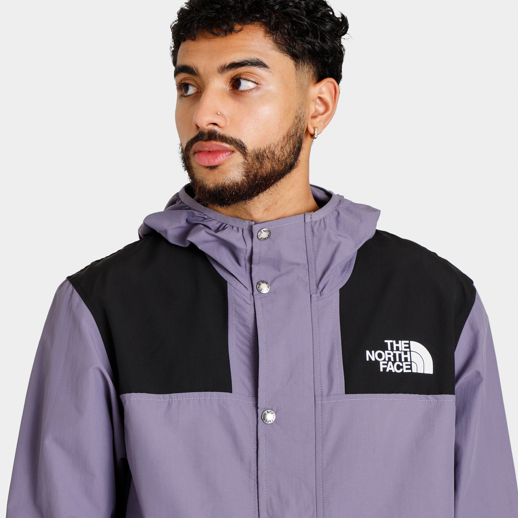 The North Face 86 Mountain Wind Jacket Lunar Slate / Black sold by JD Sports product image thumbnail 3
