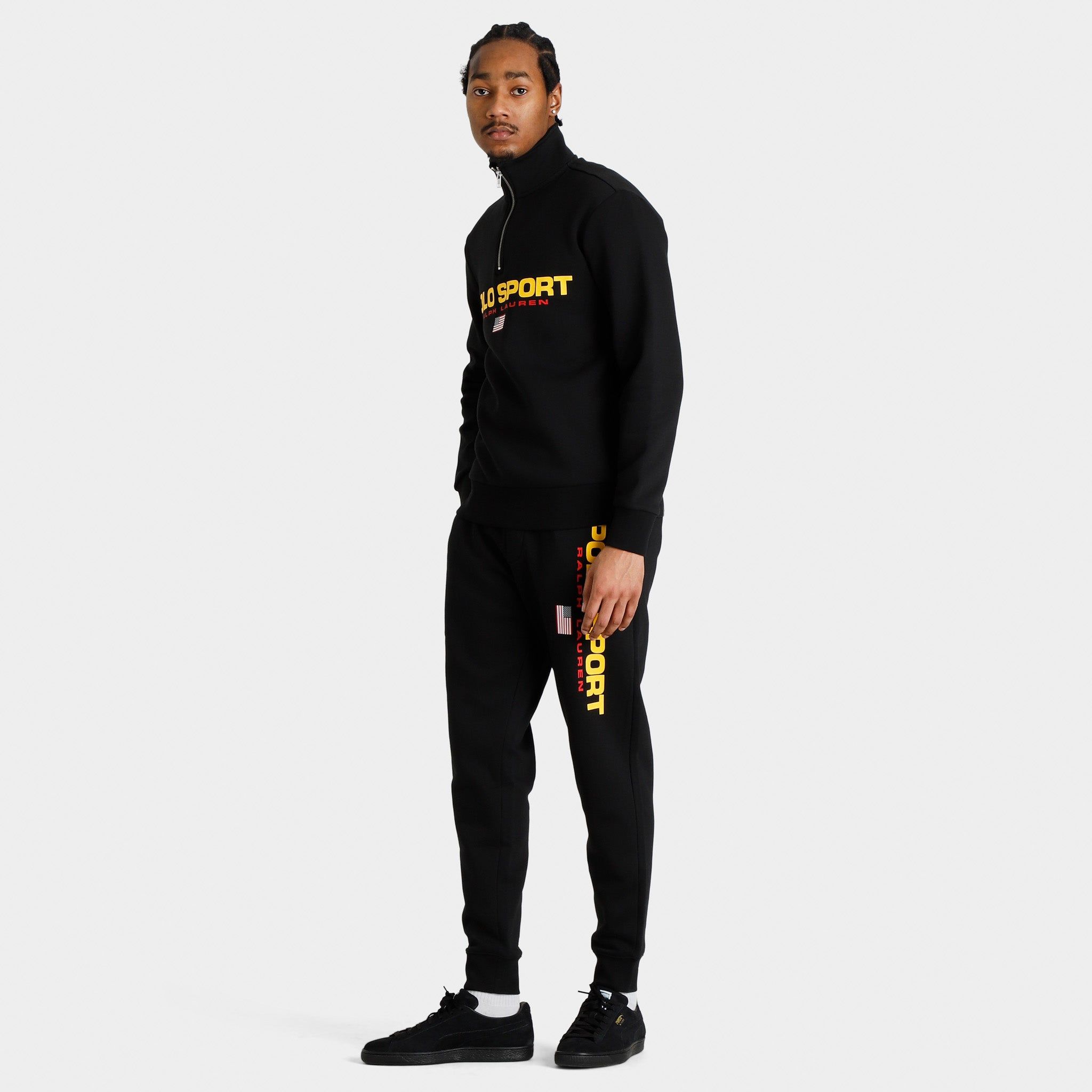 Polo Ralph Lauren Sport Sweatpants Polo Black / Gold sold by JD Sports product image thumbnail 3