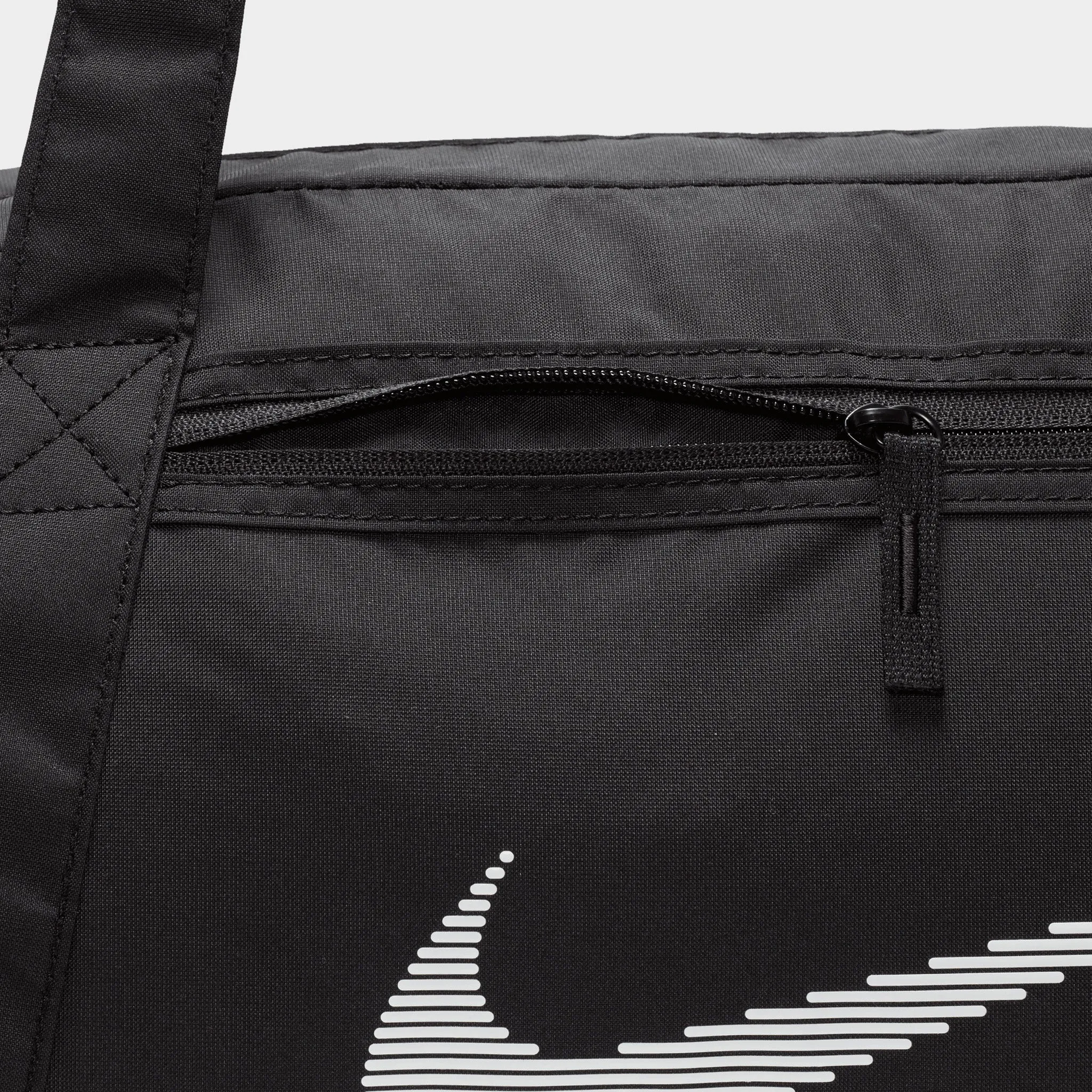 Nike Women's Gym Club Duffel Bag Black / Black - White sold by JD Sports product image thumbnail 4