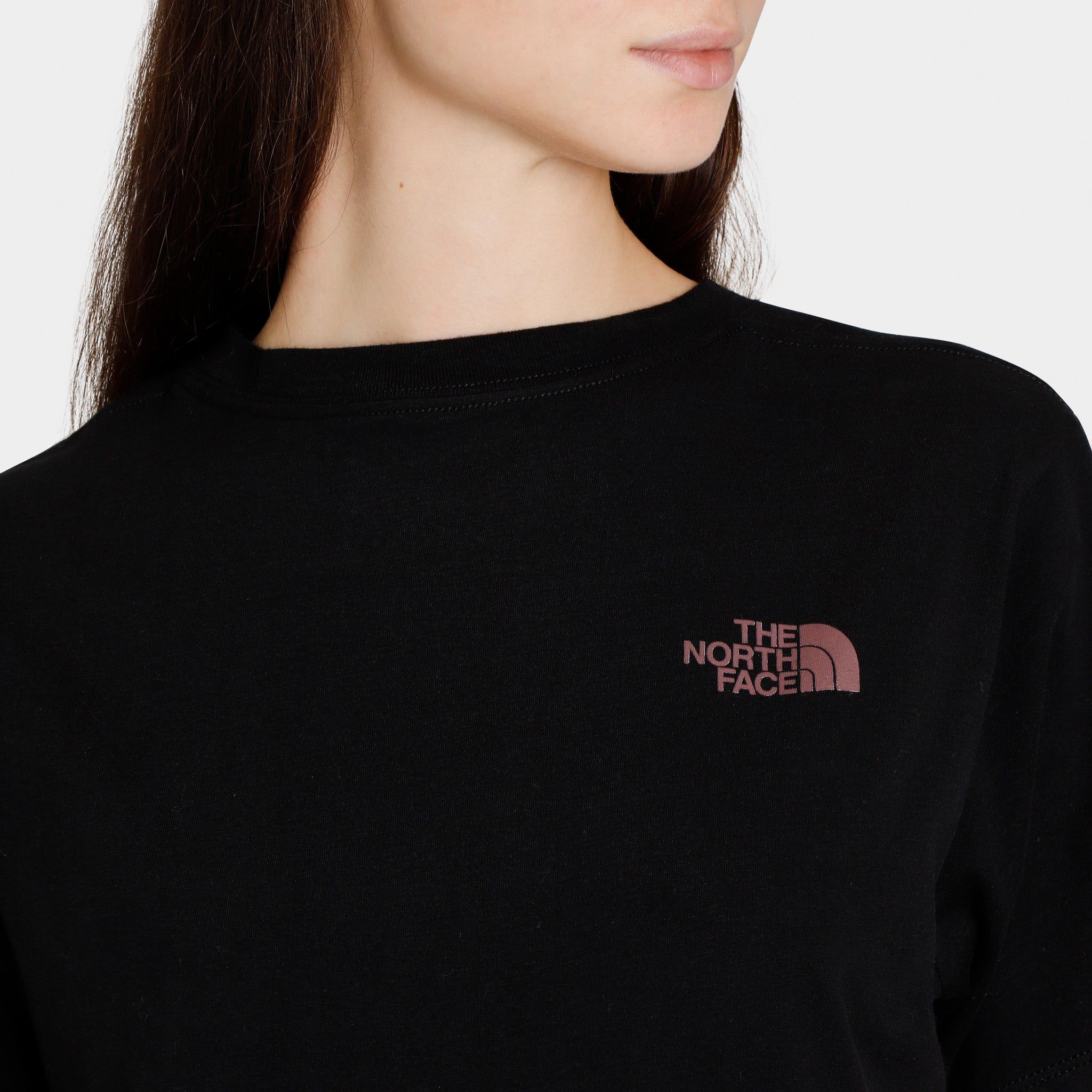 The North Face Women’s Geo NSE T-shirt TNF Black / Wild Ginger sold by JD Sports product image thumbnail 4