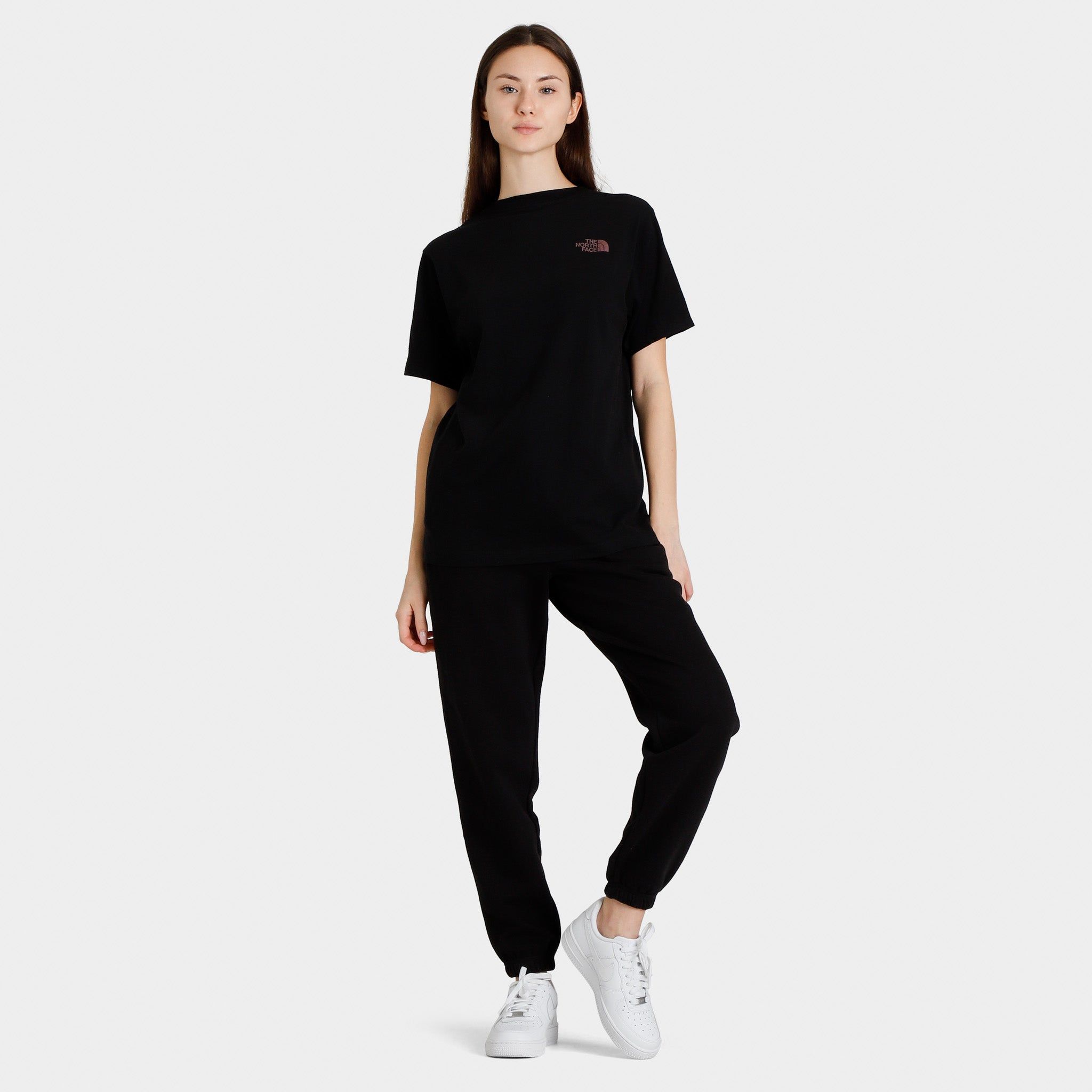 The North Face Women’s Geo NSE T-shirt TNF Black / Wild Ginger sold by JD Sports product image thumbnail 5