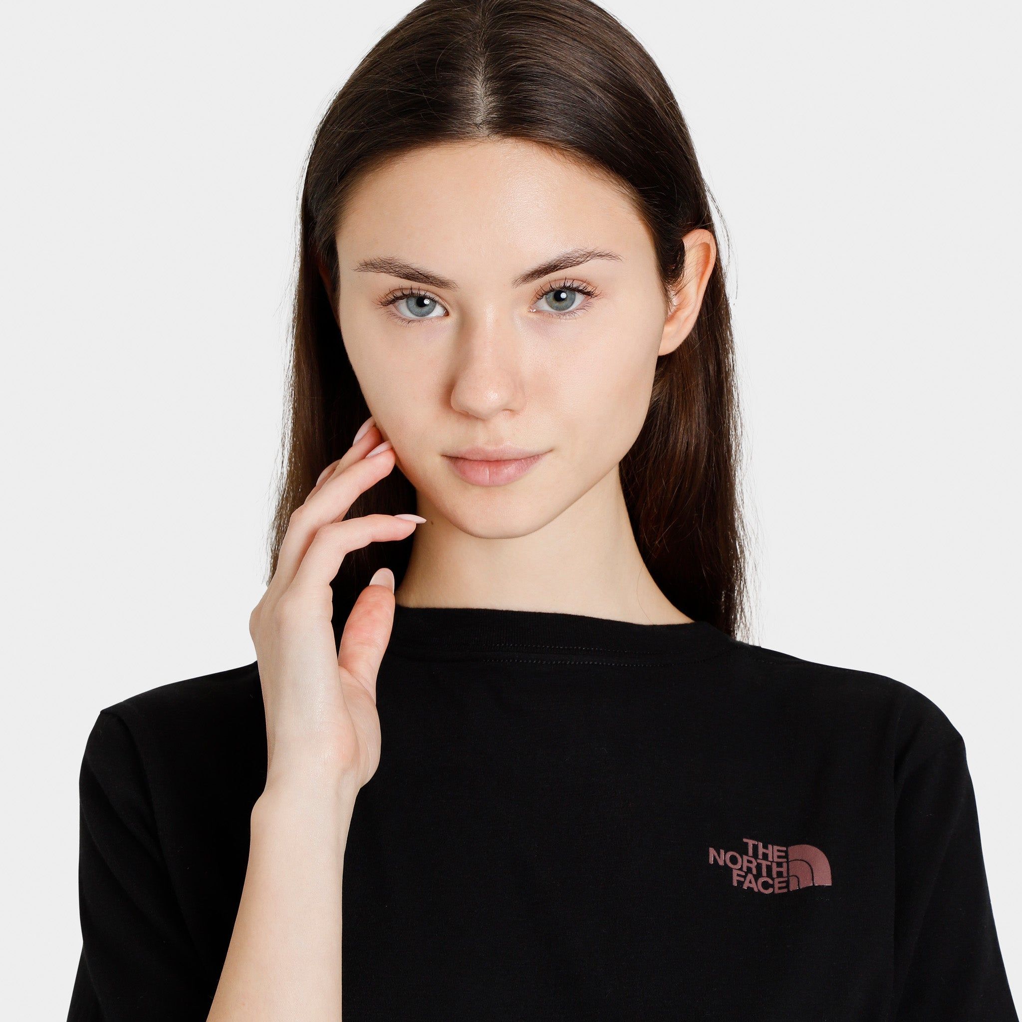 The North Face Women’s Geo NSE T-shirt TNF Black / Wild Ginger sold by JD Sports product image thumbnail 3